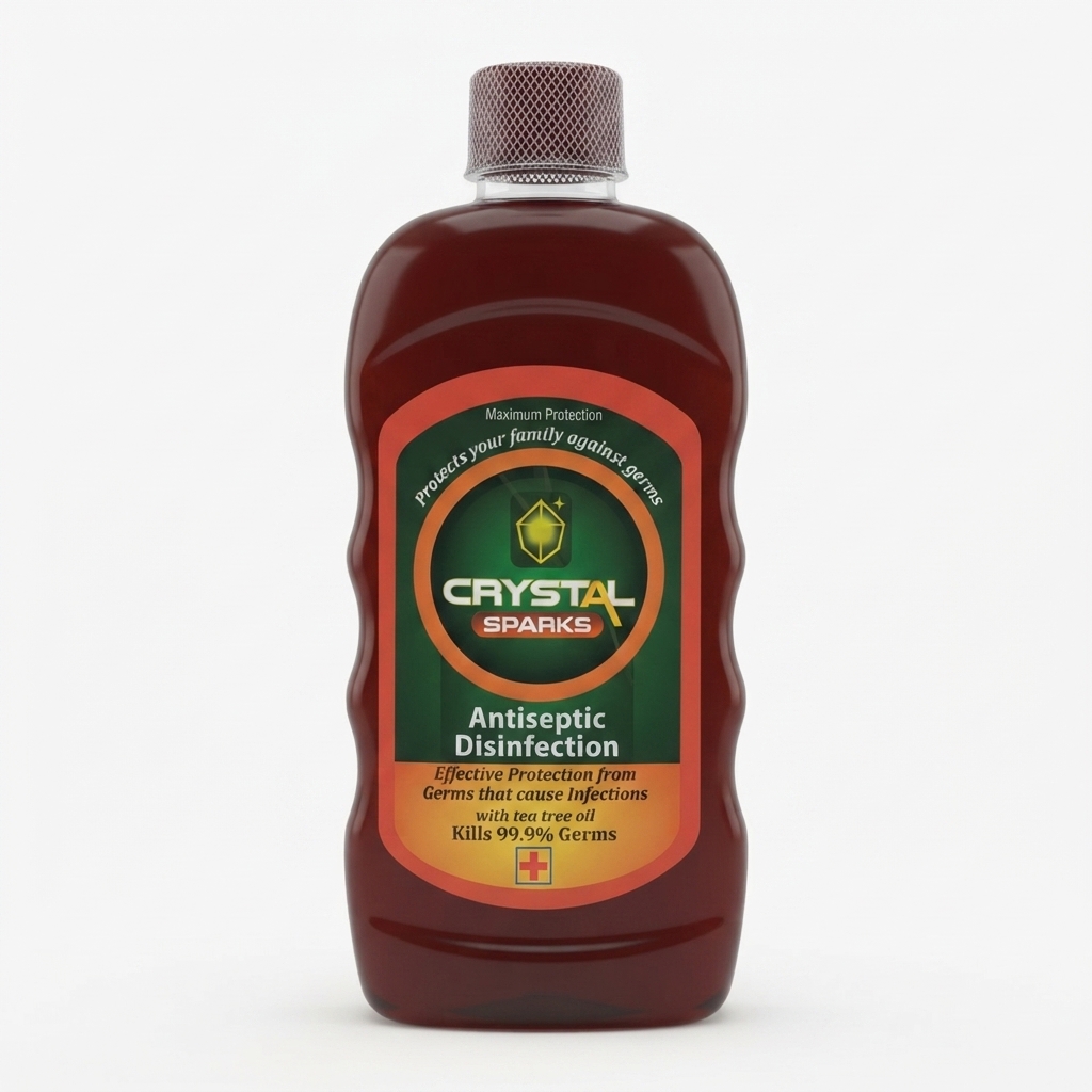 Crystal Sparks Antiseptic Disinfection — 250ml